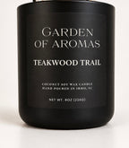 Single Wick Teakwood Trail Candle
