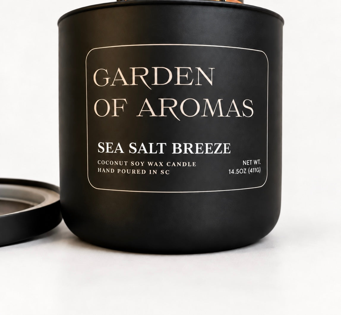 3 Wick Sea Salt Breeze 14.5oz Candle