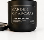 3 Wick Teakwood Trail 14.5oz Candle
